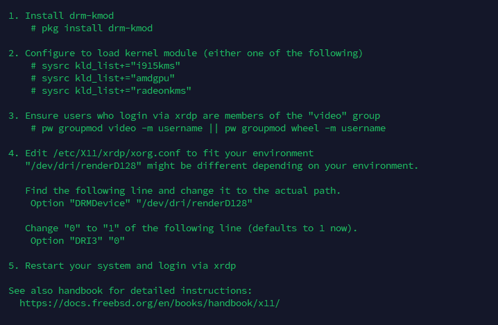 xorgrdp package info