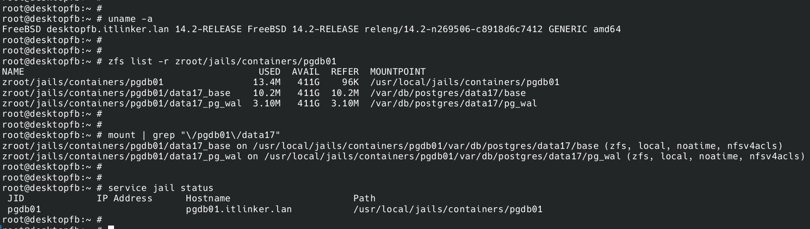 F01 - Freebsd 14-2 Host-Managed ZFS datasets auto-mounted With jexec inside a jail - native ZFS.png