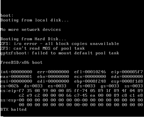 Freebsd zfs добавить диск