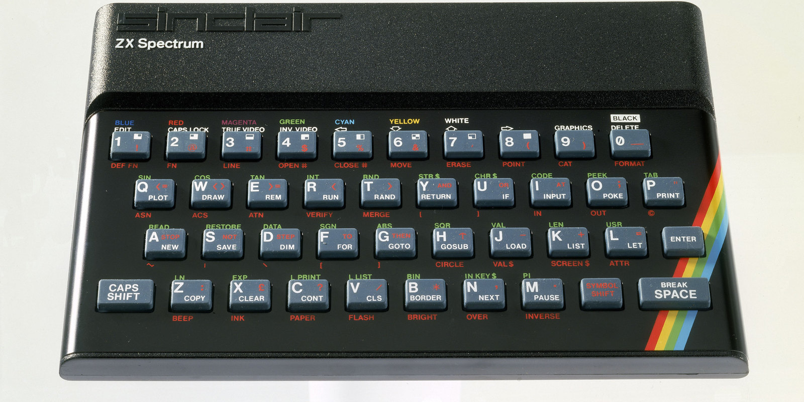 Picture of a Sinclair ZX Spectrum